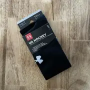 Under Armour Youth Hockey Socks OTC Size L YLG Black 1 Pair UA Over The Calf