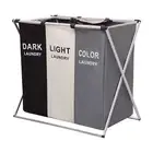 Oxford Fabric Dirty Clothes Storage Basket Laundry Basket Laundry Hamper G9N6