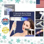 2500W Hair Dryer with Diffuser Negative Ionic Blow Dryer for Curly Hair Dry Cool