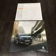 5008 January 2021 Specifications Catalogue PEUGEOT