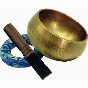 5.9" 15CM Tibetan Hammered Meditation Healing Prayer Yoga Singing Bowls Mallet