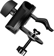 LALADEFIEE Microphone Boom Arm Desk Mount Clamp for Handheld Microphones Compact Design for Recording and Live Events Mic Clip Holder for Versatile Use