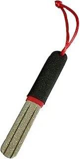 NOLITOY Fishhook Sharpener Outdoor Tool Portable Mini Diamond Coated Hook File for Travel