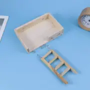 2Pcs Hamster Toys Hamster Cage Ladder Hamster Platform Hamster Chew Toys Teeth