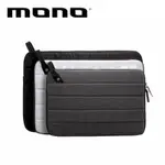 小叮噹的店- 原廠 MONO 13吋 15吋 筆記型電腦包 筆電袋 LLT-15-ASH