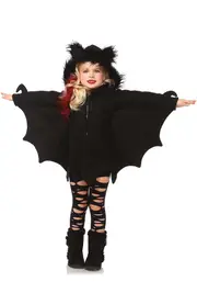 My Other Me Black bat girl disguise 10-12 ans (134-140 cm)