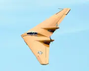 NORTHROP N-9M-B FLYING WING IN FLIGHT 11x14 GLOSSY PHOTO PRINT