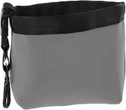 Golf Club Cleaning Pouch Easy to Clean Multi Functional Golf Accessory Bag for Clubs and Balls Portable Zipper Handbag with Gear Clip Hook for Men and Women
