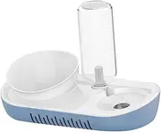 PENIKOKO 1Set Elevated Double Pet Feeder Automatic Dispenser Raised Food Bowl for Cats Dogs Comfortable Design for Joint Relief Nordic