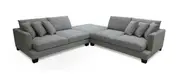 EL Krawse Fabric Upholstered Corner Modular Lounge