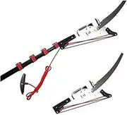 Professional Telescopic Pole Saw Tree Pruners Extendable Bypass Garden Landscaping Lopper Tools with Steel Blade Saw