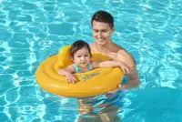 在飛比找Yahoo!奇摩拍賣優惠-水上設備 游泳 Bestway32096嬰兒座圈 兒童充氣游