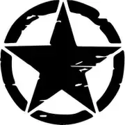 Car Stickers Vinyl Decal Army Star Sticker For JEEP Wrangler and All Other 4x4 Models Accessories De