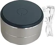 Suction Outdoor Speakers,Small Speaker,Waterproof Bone Conduction Subwoofer,Suction Cup 360° Surround Sound Resonance Subwoofer Speaker for Travel Camping Use