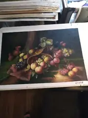 Fruit,Hand Painted, oil on canvas, 24"x36"