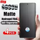 4Pcs Matte Hydrogel Film For Samsung Galaxy S25 S24 S23 S22 S21 Note 20 Ultra S2