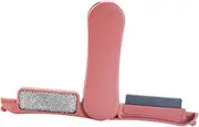 ROMISBABA 1pc Sticker Lint Hair Removal Grooming Roller Dog Pet Brush Fuzz Remover Clothes Pink