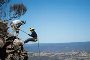 Abseiling Mini Jump For Two - Katoomba