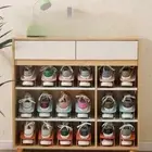 Double layer Shoes Rack Adjustable Shoes Wardrobe Durable Shoes Organizer