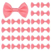 60-Pack Mini Craft Ribbon Bow 1.5x1 Inch for Craft DIY[Hot Pink]