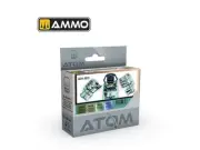 AMMO MIG - ATOM Acrylic paint set WWII Japanese Cockpits 20939