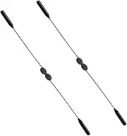 [LIFKICH] 2Pcs Adjustable Glasses Lanyard Strap Holder for Adults Lightweight Glasses Retainer Chain Secure Fit for Sports Daily Use