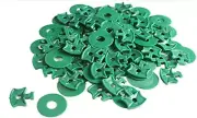 Plastic Greenhouse Twist Clips and Hooks for Insulation Netting (100 Count)