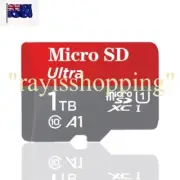 MICRO ULTRA 1024GB 1TB, GREY RED, A1 Micro SD TF Card XC MicroSD Adapter Phone