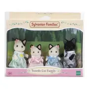 Sylvanian Families - Tuxedo Cat Family