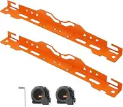 Wheel Alignment Tool - Heavy-Duty Wheel Alignment Tool | Precision Alloy Steel Toe Plates With Measuring Tapes | Accurate Automotive Alignment Kit For Cars, Trucks, Home Garage, And Workshop Use