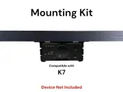 Desk Mount Kit for FiiO K7 - Secure Under Desk Mounting Bracket - Reversible