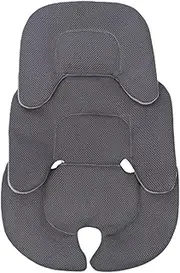 Head and Pillow Support for in Soft Material, Grey