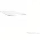 Mattress Topper Double Queen King Single Size Bed Mattress Protection vidaXL