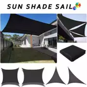 Waterproof Sun Shade Sail Square Rectangle Garden Terrace Canopy Pool Shade