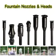 Fountain Nozzles & Heads Add Beauty To The Fish Pond Beer Foam Pattern Water Pum