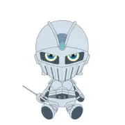 JoJo's Bizarre Adventure Silver Chariot Chibi Plush Toy