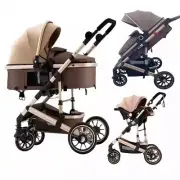 3in1 Newborn Baby Pram Car Seat Pushchair Travel System Buggy Stroller carrycot