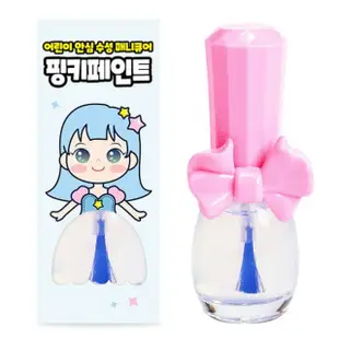 【I’m Pinky】可撕安全無毒指甲油-T01透明保護(水性無毒可剝式指甲油 安全使用)