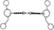 Toklat Thin Twist Dog Bone Jr Cowhorse Gag Bit