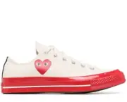 COMME DES GARCONS PLAY x CONVERSE CHUCK 70 SNEAKERS MEN SHOES A01796C