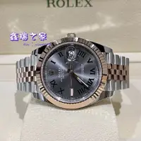 在飛比找蝦皮購物優惠-Rolex 勞力士 126331 綠色羅馬面 2021／全新