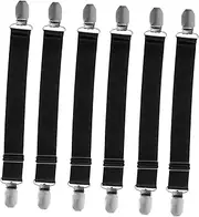FUNOMOCYA Adjustable Metal Buckle Elastic Band Boot Clip Straps for Motorcycle Accessories