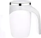 Automatic Magnetic Stirring Coffee Mug, Rotating Home Office Travel Mixing Cup，F