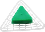 Urinal Screen Deodorizer Triangle Splash Mat for Bathrooms and Restrooms Durable Urinal Screen Compatible with Various Urinals Easy to Clean and Use