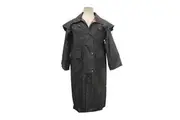 Outback Survival Gear Childs Full Length Oilskin Coat Brown Size 8