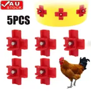 Poultry Waterer Automatic Chicken Nipples Drinker Waterer Water Dispenser EV
