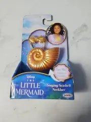 The Little Mermaid Light-Up, Singing Seashell Necklace Featuring Ariel's Voice