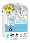 KING SINGLE Bambi Cotton Waterproof Mattress Protector, Hard to find size