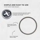 For Nutribullet Compatible Grey Gasket Seal Ring for 600W 900W 1200W Blenders