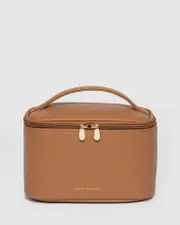 Caramel Small Cosmetic Case